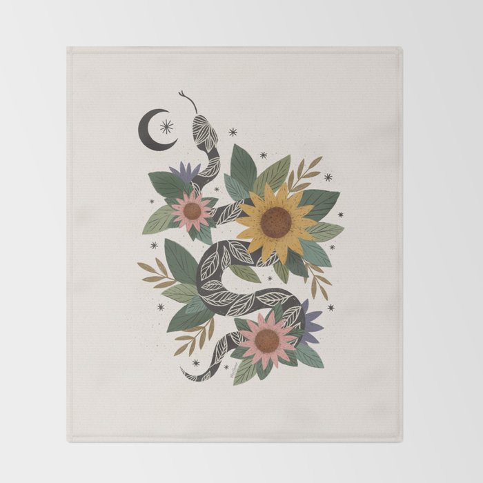  Year of the Snake - 2025 Calendar - Light Throw Blanket Gallery Image 2