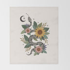  Year of the Snake - 2025 Calendar - Light Throw Blanket Gallery Image 2
