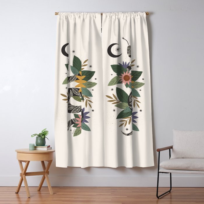  Year of the Snake - 2025 Calendar - Light Window Curtain Gallery Image 5