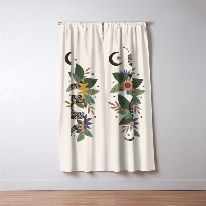  Year of the Snake - 2025 Calendar - Light Window Curtain Gallery Image 3