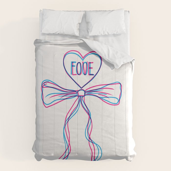 Foolish love Comforter Gallery Image 1
