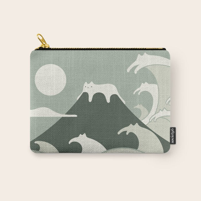 Cat Landscape 108 Carry All Pouch Gallery Image 1