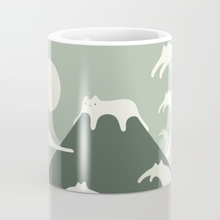 Cat Landscape 108 Coffee Mug Gallery Image 4