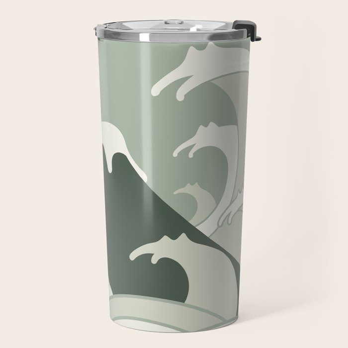 Cat Landscape 108 Travel Mug Gallery Image 2