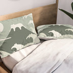 Cat Landscape 108 Pillow Sham Gallery Image 2