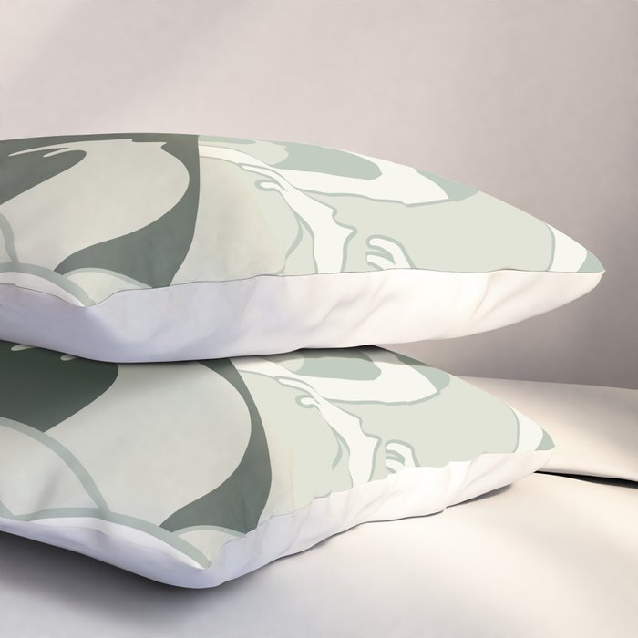 Cat Landscape 108 Pillow Sham Gallery Image 3