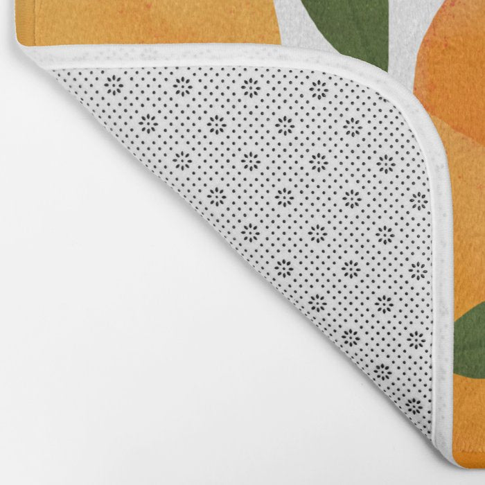 mediterranean oranges still life  Bath Mat Gallery Image 2