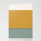 Contemporary Color Block XXVIII Stationery Card Gallery Image 2
