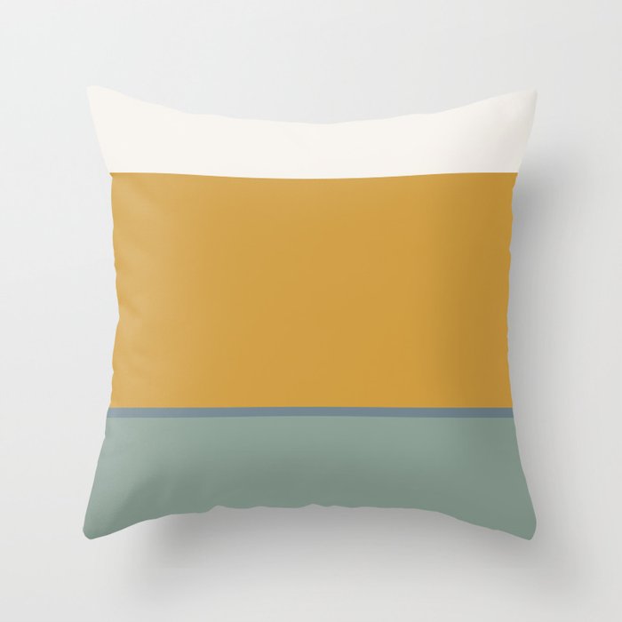 Contemporary Color Block XXVIII Throw Pillow Gallery Image 6