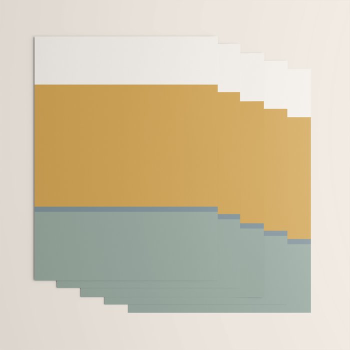 Contemporary Color Block XXVIII Wrapping Paper Gallery Image 3