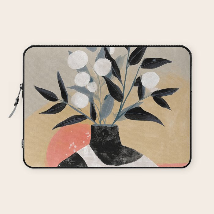 Sienna Blooms Laptop Sleeve Gallery Image 1