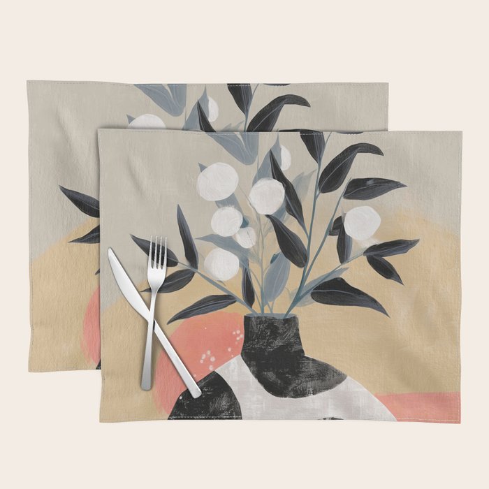 Sienna Blooms Placemat Gallery Image 1