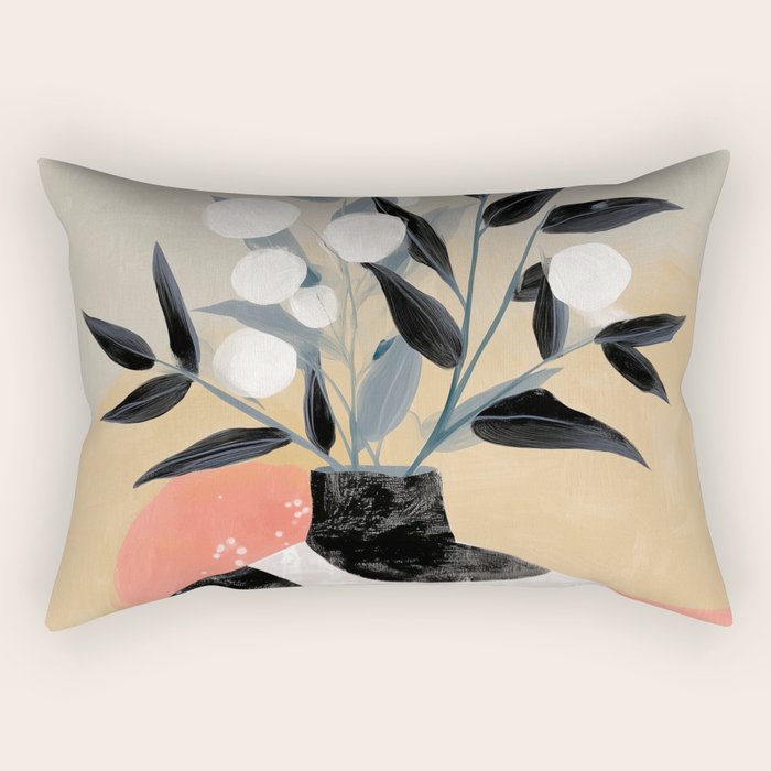 Sienna Blooms Rectangular Pillow Gallery Image 2