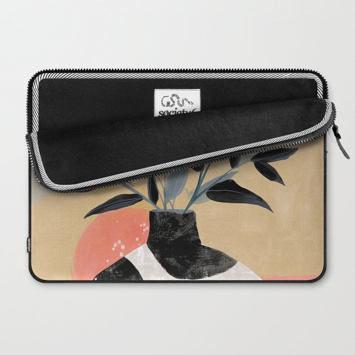 Sienna Blooms Laptop Sleeve Gallery Image 2