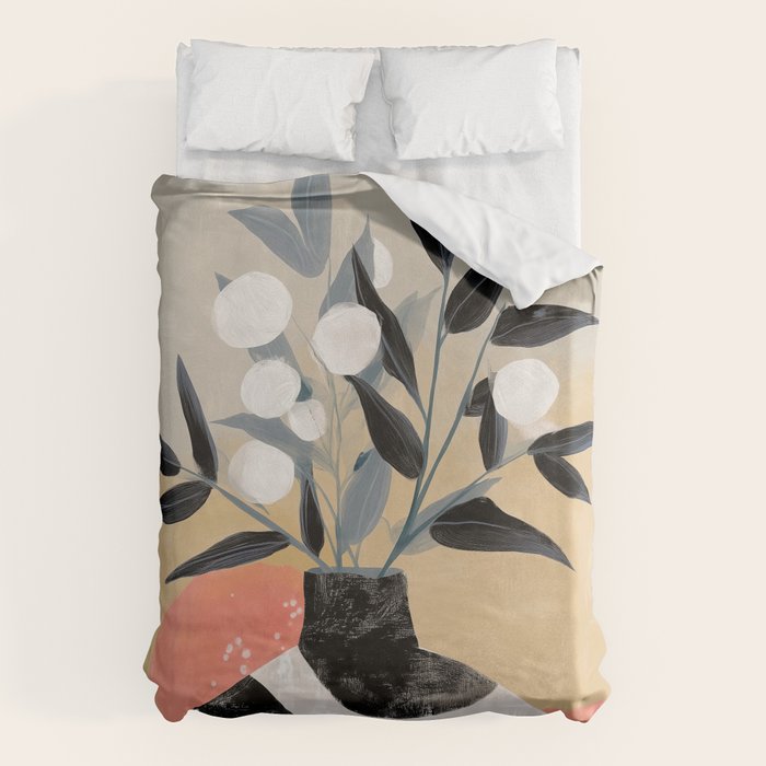 Sienna Blooms Duvet Cover Gallery Image 1