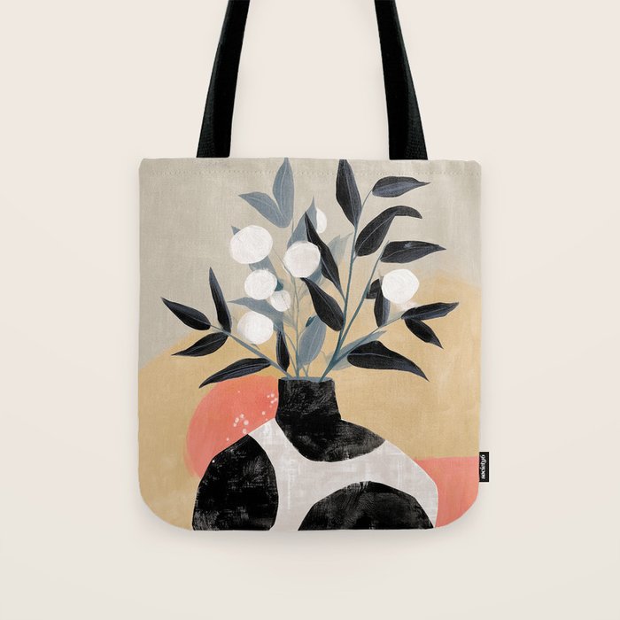 Sienna Blooms Tote Bag Gallery Image 1