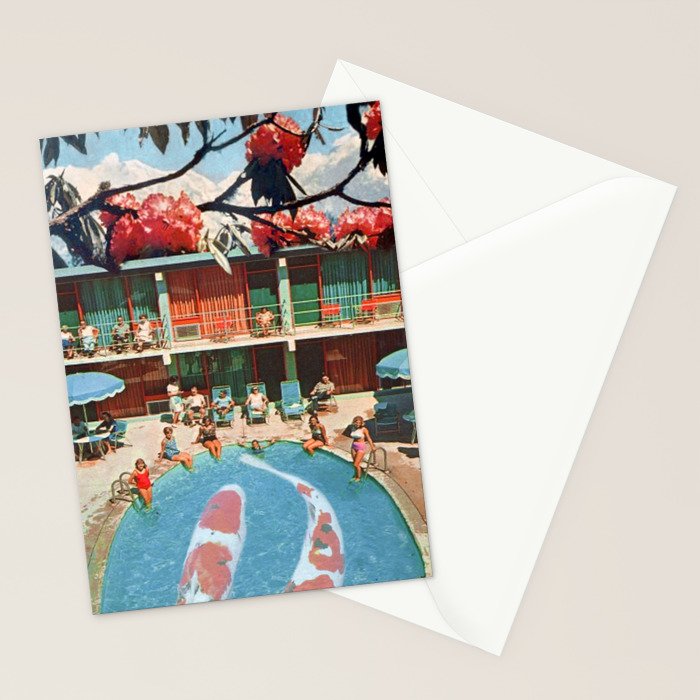 Hotel Koi Stationery Card Gallery Image 2