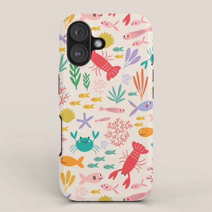 The Happy Ocean  iPhone Case Gallery Image 1