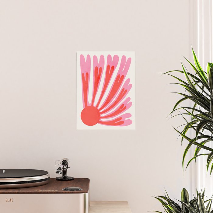 Tart & Amaranth: Wild Flower | Matisse Foliage Paper Cutouts Poster Gallery Image 2