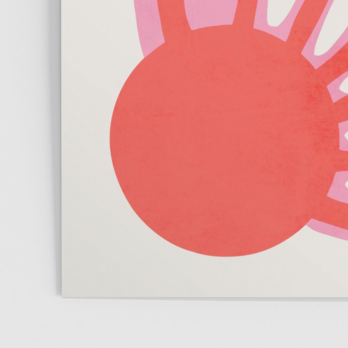 Tart & Amaranth: Wild Flower | Matisse Foliage Paper Cutouts Poster Gallery Image 3