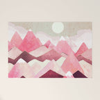 Blush Berry Peaks Welcome Mat Gallery Image 1