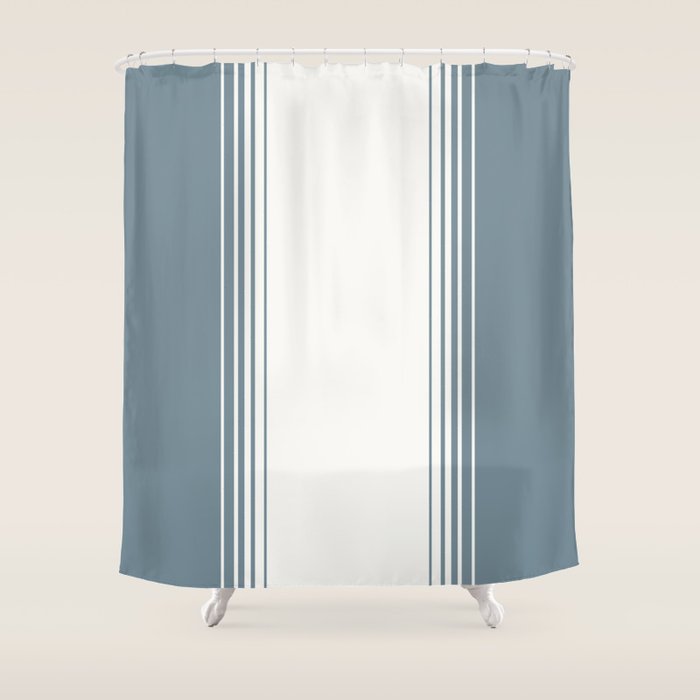 Minimalist Stripes LXIX Shower Curtain Gallery Image 1
