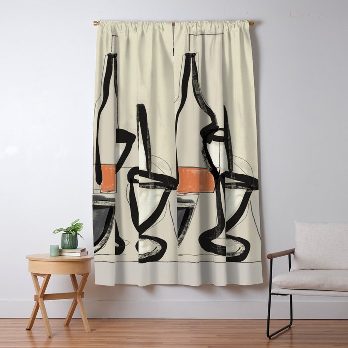 Minimalist Still Life 11 Window Curtain Gallery Image 5