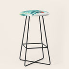 Fox in quiet forest Stool Gallery Image 1