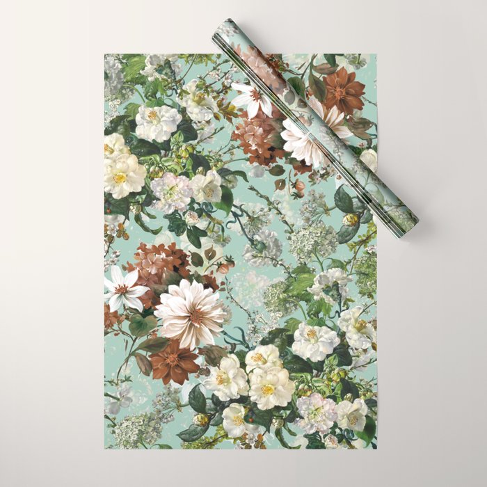 Midnight Garden XIII Wrapping Paper Gallery Image 1