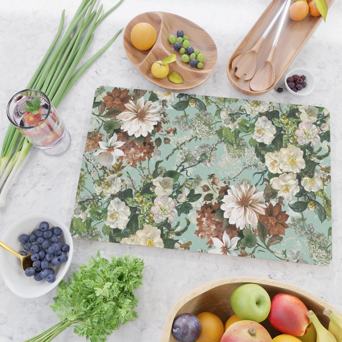 Midnight Garden XIII Cutting Board Gallery Image 2