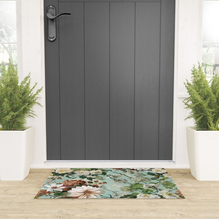 Midnight Garden XIII Welcome Mat Gallery Image 3