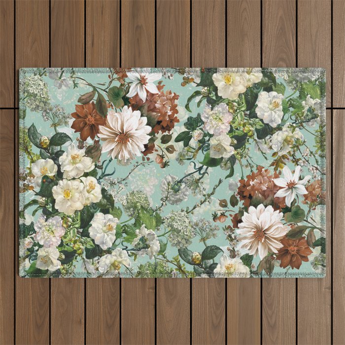Midnight Garden XIII Outdoor Rug Gallery Image 1