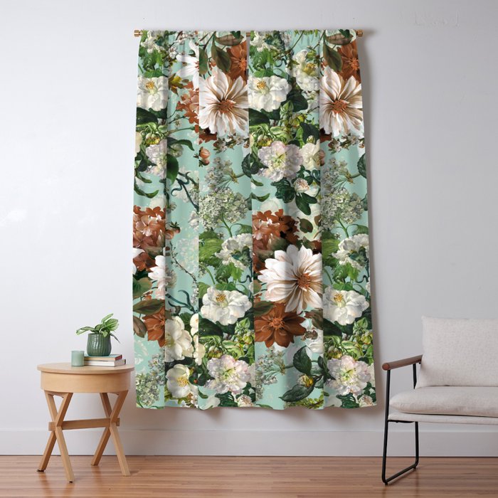 Midnight Garden XIII Window Curtain Gallery Image 1