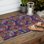 Grandma's Vintage Fabric Outdoor Rug Gallery Image 2