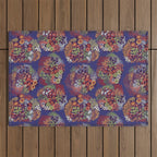 Grandma's Vintage Fabric Outdoor Rug Gallery Image 1