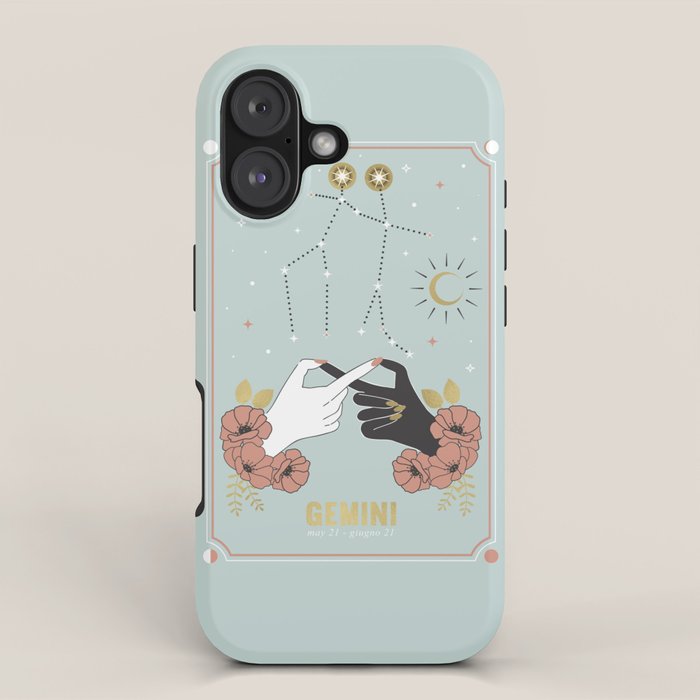 Gemini Zodiac Series iPhone Case Gallery Image 1