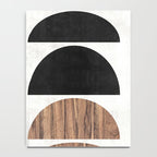 Mid-Century Modern Pattern No.7 - Concrete and Wood Notebook Gallery Image 4