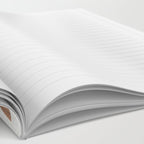 Mid-Century Modern Pattern No.7 - Concrete and Wood Notebook Gallery Image 2
