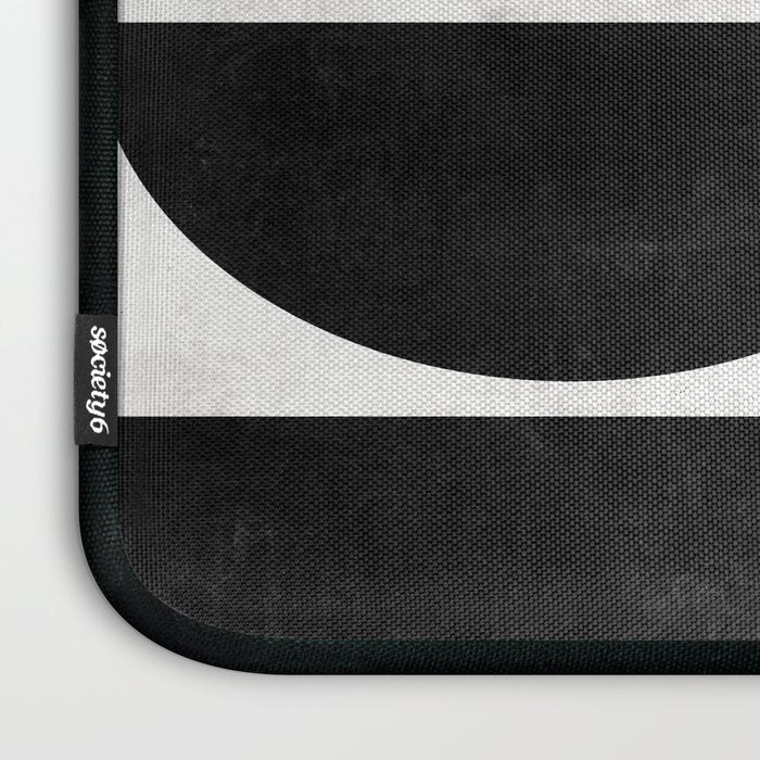 Mid-Century Modern Pattern No.7 - Concrete and Wood Laptop Sleeve Gallery Image 3