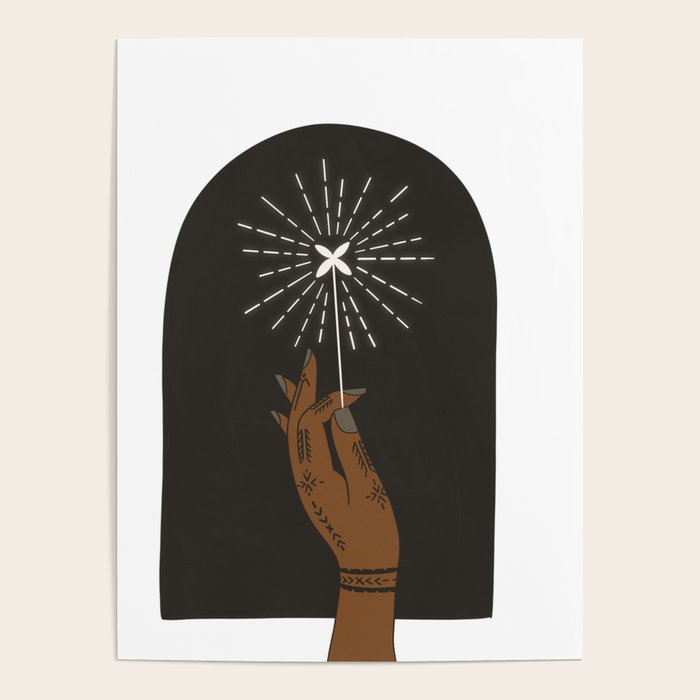 New Year Sparkler Poster Gallery Image 1