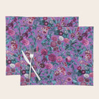 Romantic Floral Pattern Placemat Gallery Image 1