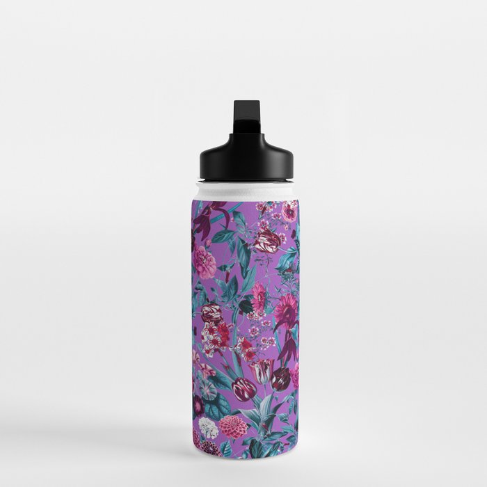 Romantic Floral Pattern Water Bottle Gallery Image 3