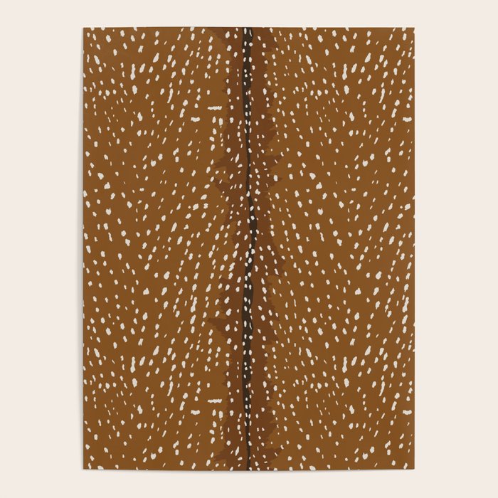 Baby Deer Fawn Print Poster Gallery Image 1