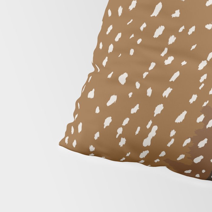 Baby Deer Fawn Print Pillow Sham Gallery Image 4