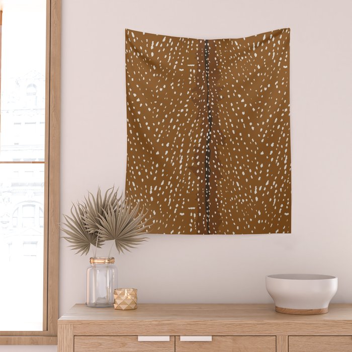Baby Deer Fawn Print Wall Tapestry Gallery Image 2