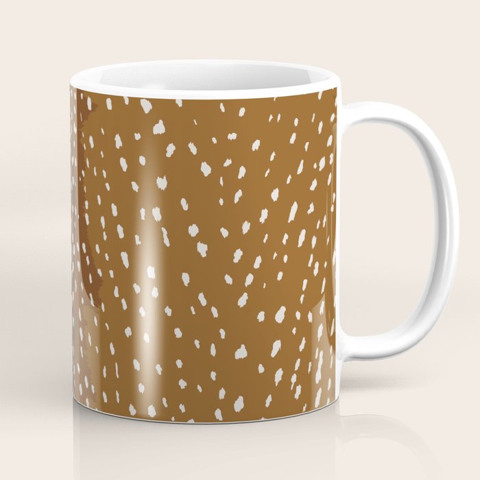 Baby Deer Fawn Print Coffee Mug Gallery Image 1