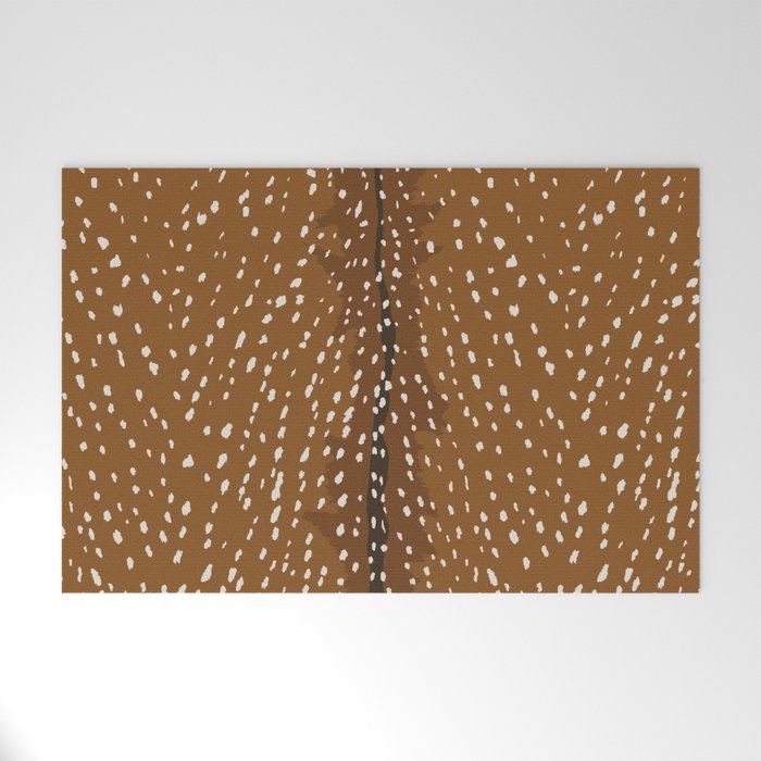 Baby Deer Fawn Print Welcome Mat Gallery Image 1