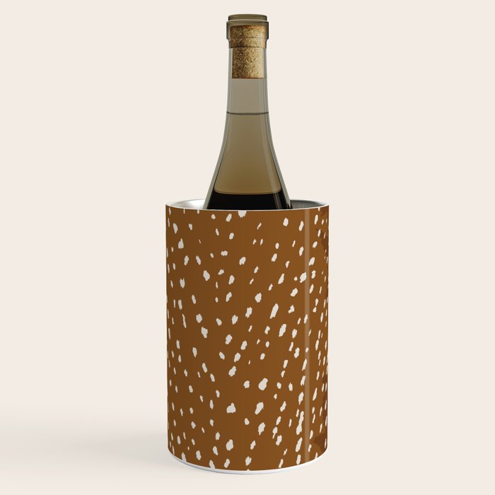 Baby Deer Fawn Print Wine Chiller Gallery Image 2