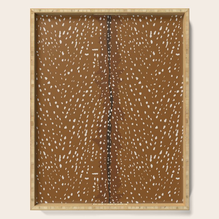 Baby Deer Fawn Print Serving Tray Gallery Image 1