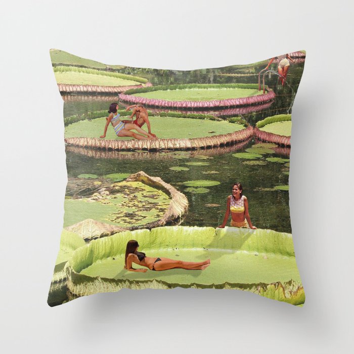 Valley of the Lily Throw Pillow Gallery Image 6